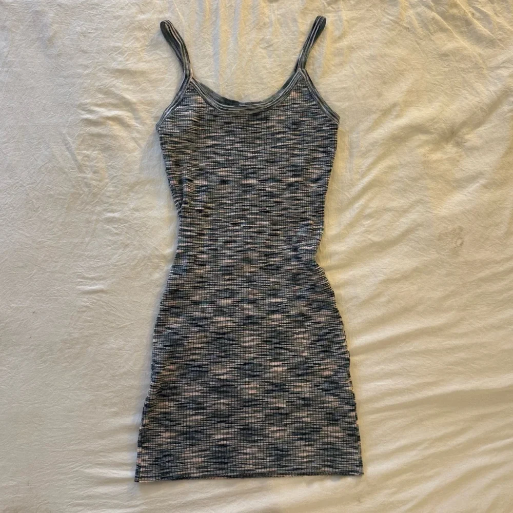 Forever 21 Women’s Blue/Green/Pink Knitted Mini Dress | Size Medium | Tank Dress